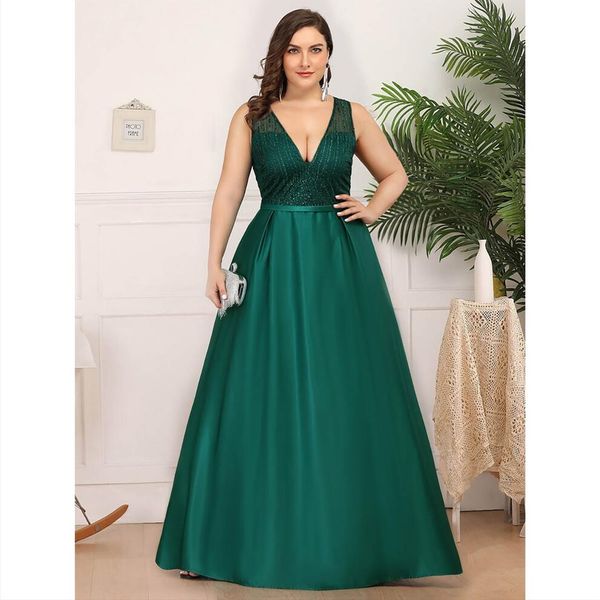 plus size gown women party dresses ribbon a-line double v-neck sequin evening dresses for ladies xs s l xl xxl mkl327, White;black
plus size gown women party dresses ribbon a-line double v-neck sequin evening dresses for ladies xs s l xl xxl mkl327, White;black