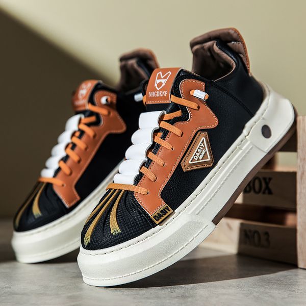 spring fashion casual sneakers men streetwear hip hop mens sneakers platform skateboard for men designer footwear, Black
spring fashion casual sneakers men streetwear hip hop mens sneakers platform skateboard for men designer footwear, Black