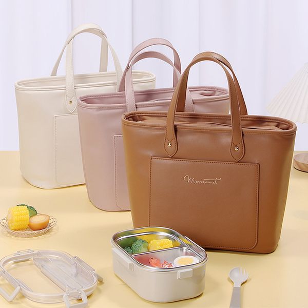 ice packsisothermic bags large capacity insulated lunch women's pu leather waterproof thermal box portable cooler picnic food 230321
ice packsisothermic bags large capacity insulated lunch women's pu leather waterproof thermal box portable cooler picnic food 230321