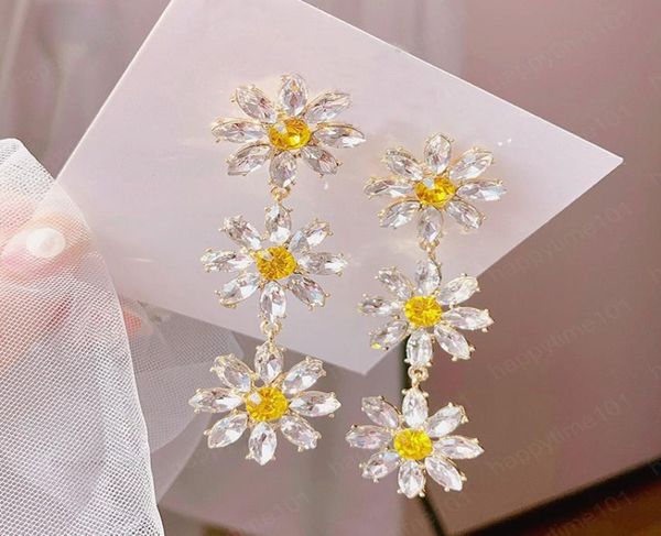 yellow crystal flower petal tassel dangle earrings long style temperament earrings jewelry gift for women girls7380932, Silver
yellow crystal flower petal tassel dangle earrings long style temperament earrings jewelry gift for women girls7380932, Silver