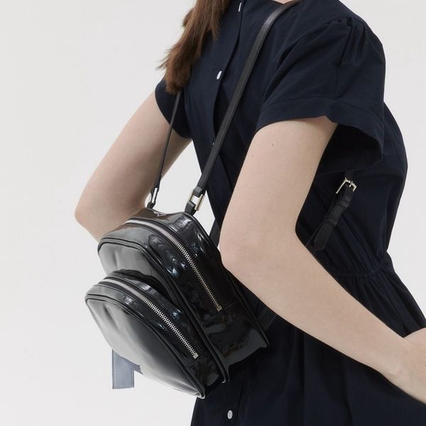 school bags travel tote handbag's small backpack patent leather girls student shoulder cute solid color female niche design bag 230320
school bags travel tote handbag's small backpack patent leather girls student shoulder cute solid color female niche design bag 230320