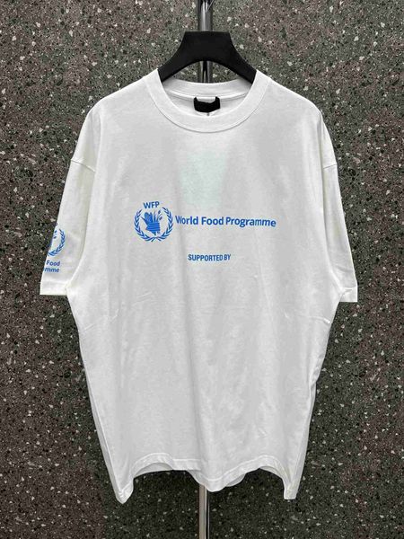 plush t shirt designer luxury coats balciga b paris world grain wfp wheat ear printing loose os version men's and women's tshirt s, Black
plush t shirt designer luxury coats balciga b paris world grain wfp wheat ear printing loose os version men's and women's tshirt s, Black