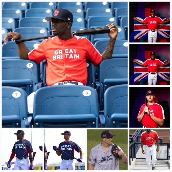 team great britain 2023 wbc jersey world baseball classic trayce thompson matt koperniak d'shawn knowles alex crosby justin wylie nick, Blue;black
team great britain 2023 wbc jersey world baseball classic trayce thompson matt koperniak d'shawn knowles alex crosby justin wylie nick, Blue;black