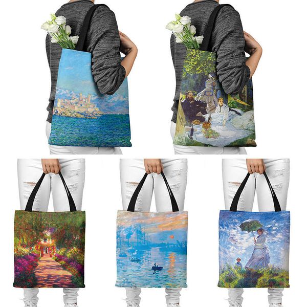 beach bags sunrise impressionist oil painting environmental protection vintage canvas beach tote designer handbags shopping shoulder bags 23
beach bags sunrise impressionist oil painting environmental protection vintage canvas beach tote designer handbags shopping shoulder bags 23
