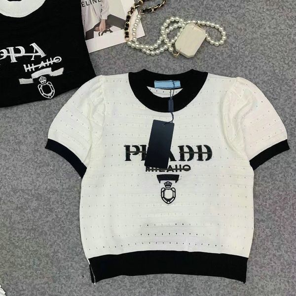 womens clothes designer t shirt women tshirts man tees round hollow out pullover short sleeve knitting t-shirt letter print fashion women&#, White
womens clothes designer t shirt women tshirts man tees round hollow out pullover short sleeve knitting t-shirt letter print fashion women&#, White