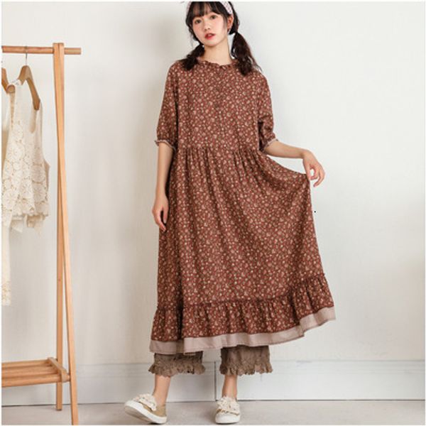 casual dresses retro artistic floral double-layer short-sleeved dress lace collar loose dress female 102 230321, Black;gray
casual dresses retro artistic floral double-layer short-sleeved dress lace collar loose dress female 102 230321, Black;gray