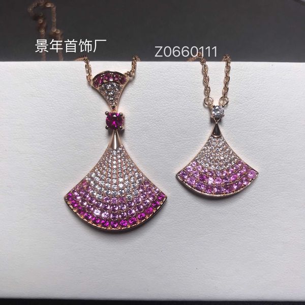 pendant necklaces strands strings baojia 2021 new women's diamond blue pink gradient fan-shaped large skirt fashion clavicle tanabata n, Silver
pendant necklaces strands strings baojia 2021 new women's diamond blue pink gradient fan-shaped large skirt fashion clavicle tanabata n, Silver