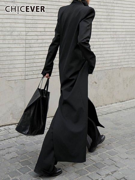 women's suits blazers chicever fashion solid blazer for women notched collar long sleeve loose waist minimalist female autumn clothes 2, White;black
women's suits blazers chicever fashion solid blazer for women notched collar long sleeve loose waist minimalist female autumn clothes 2, White;black