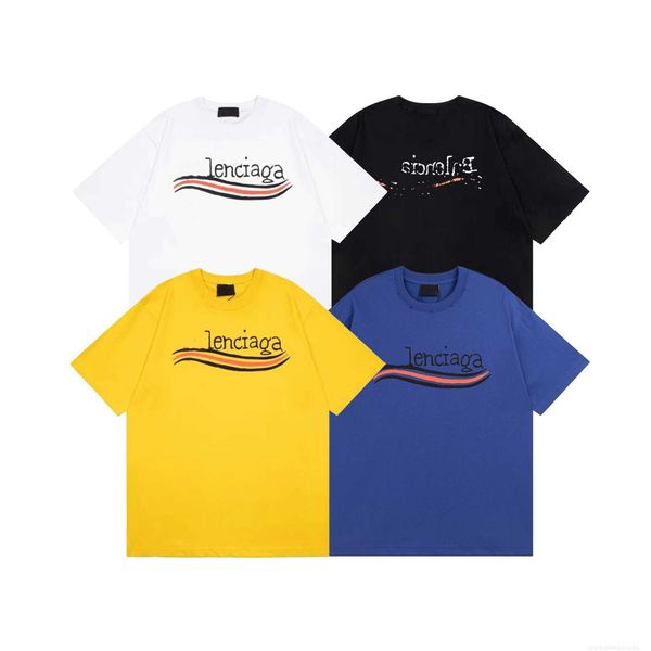 plush t shirt designer luxury coats balciga correct version paris b coke print classic graffiti bed burnout loose fitting ins couple short s, Black
plush t shirt designer luxury coats balciga correct version paris b coke print classic graffiti bed burnout loose fitting ins couple short s, Black