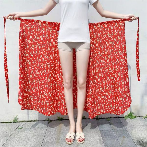 skirts summer fashion women floral string belt wrap skirt vacation beach loose long 230321, Black
skirts summer fashion women floral string belt wrap skirt vacation beach loose long 230321, Black