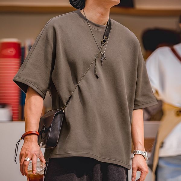 men's t-shirts vintage air cotton men's t-shirts summer loose stitching non-iron brethable short-sleeved tee trendy gray t-shirt 2, White;black
men's t-shirts vintage air cotton men's t-shirts summer loose stitching non-iron brethable short-sleeved tee trendy gray t-shirt 2, White;black