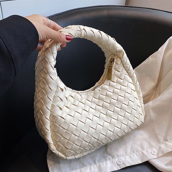 evening bags luxury brand small pu leather woven tote women s shoulder bag fashion simple 2023 summer designer handbags 230321
evening bags luxury brand small pu leather woven tote women s shoulder bag fashion simple 2023 summer designer handbags 230321