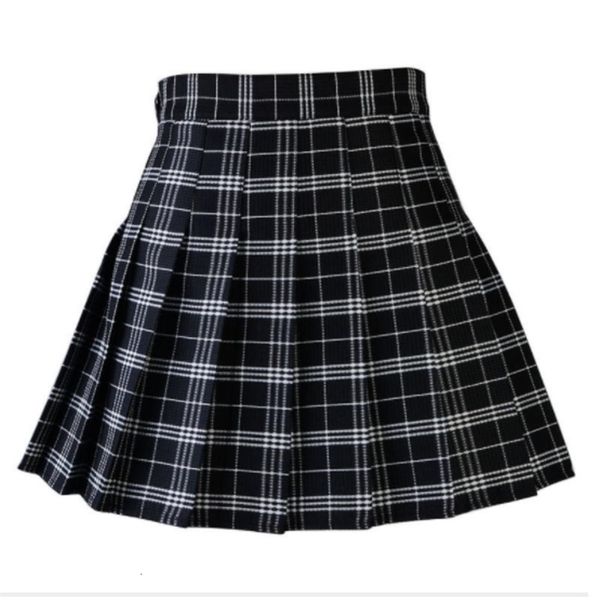 skirt casual plaid girls high waist pleated aline fashion uniform with inner shorts 230321, Black
skirt casual plaid girls high waist pleated aline fashion uniform with inner shorts 230321, Black