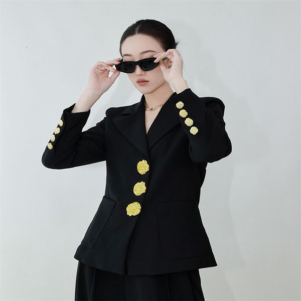 women's suits blazers fashion all season womens full sleeve big metal 3d flower button pocket slim casual black blazer outerwear coat 2, White;black
women's suits blazers fashion all season womens full sleeve big metal 3d flower button pocket slim casual black blazer outerwear coat 2, White;black