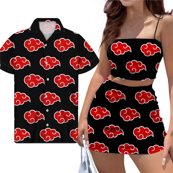 two piece dress red akatsuki pattern couple clothes women crop short suit plus anime shirts for men harajuku outfits 230321, White
two piece dress red akatsuki pattern couple clothes women crop short suit plus anime shirts for men harajuku outfits 230321, White
