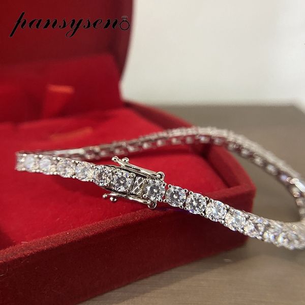 charm bracelets pansysen 100% 925 sterling silver 3mm simulated diamond gemstone women charm bracelets wedding fine jewelry wholesale 230320, Golden;silver
charm bracelets pansysen 100% 925 sterling silver 3mm simulated diamond gemstone women charm bracelets wedding fine jewelry wholesale 230320, Golden;silver