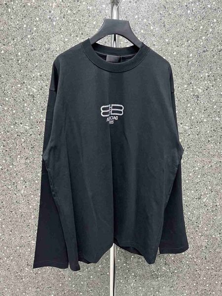 plush t shirt designer luxury coats balciga definition paris b bb rhinestone tshirt soft and comfortable loose long sleeve pullover 1p1ne, Black
plush t shirt designer luxury coats balciga definition paris b bb rhinestone tshirt soft and comfortable loose long sleeve pullover 1p1ne, Black