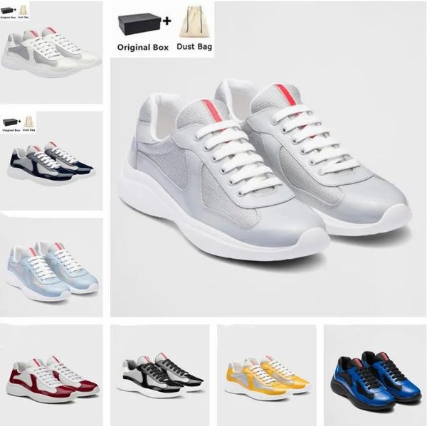 brand lightweight americas cup sports shoes patent leather & nylon sneakers mens skateboard mesh runner casual outdoor walking 38-46, Black
brand lightweight americas cup sports shoes patent leather & nylon sneakers mens skateboard mesh runner casual outdoor walking 38-46, Black