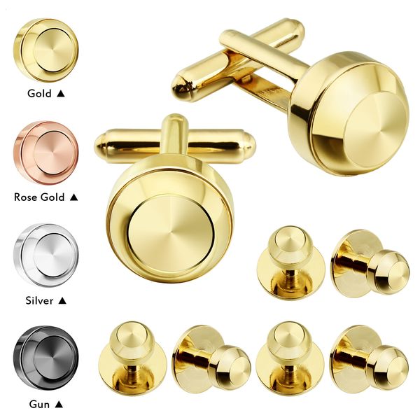 cuff links hawson metal cufflinks and studs set for men simple ball tuxedo shirt fashion men's jewelry gifts wedding 230320, Silver
cuff links hawson metal cufflinks and studs set for men simple ball tuxedo shirt fashion men's jewelry gifts wedding 230320, Silver