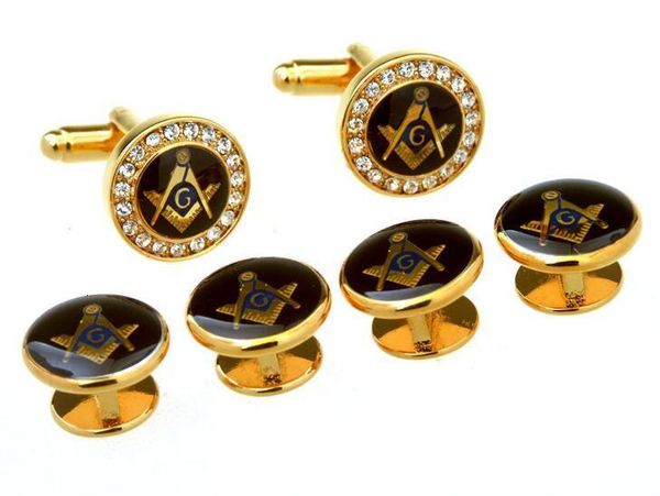 cuff links crystal ason tuxedo links collar studs set 6pcs masonic mason stud men's jewelry drop shopping 230320, Silver
cuff links crystal ason tuxedo links collar studs set 6pcs masonic mason stud men's jewelry drop shopping 230320, Silver