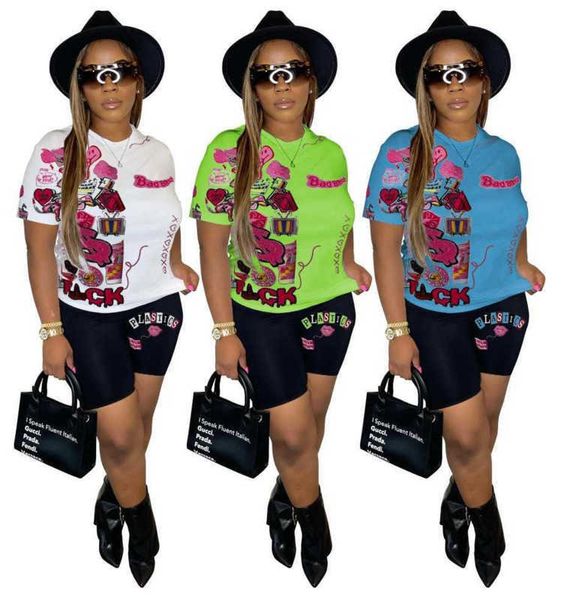 women sports tracksuits desinger fashion printed t-shirt shorts pants two piece outfits jogging suits, Gray
women sports tracksuits desinger fashion printed t-shirt shorts pants two piece outfits jogging suits, Gray