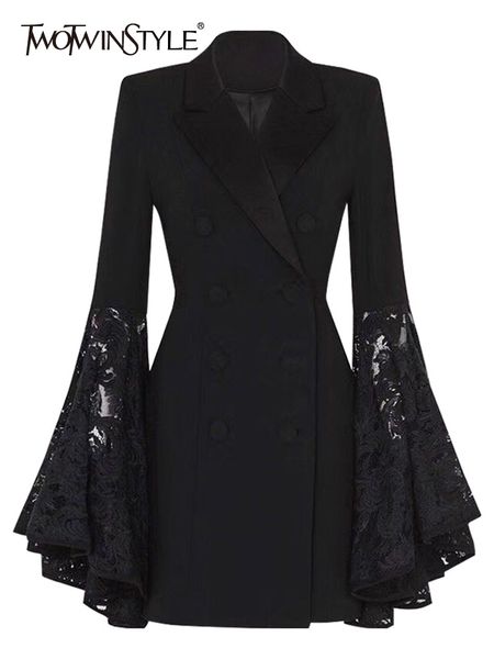 women's suits blazers twotyle slim patchwork lace for women notched collar long sleeve temperament blazer female autumn clothes 230321, White;black
women's suits blazers twotyle slim patchwork lace for women notched collar long sleeve temperament blazer female autumn clothes 230321, White;black