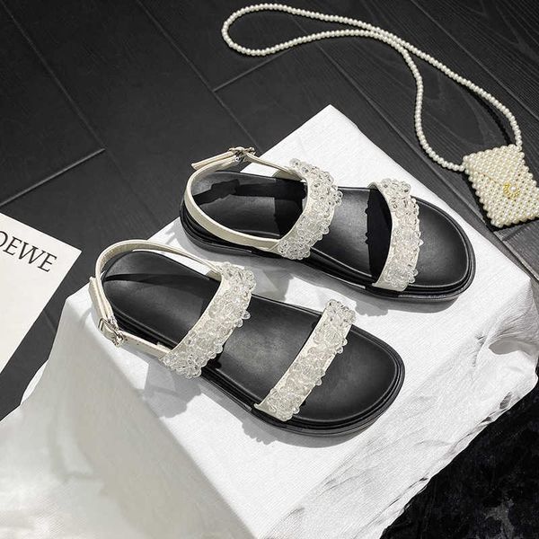 sandals clear beading flower sandals women platform summer shoes crystal floral gladiator sandalias mujer 41-44 big size sandales femmes g23, Black
sandals clear beading flower sandals women platform summer shoes crystal floral gladiator sandalias mujer 41-44 big size sandales femmes g23, Black