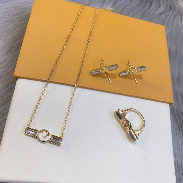 luxury designer necklace classic womens necklace 18k gold plated diamond jewelry set womens wedding accessories, Black
luxury designer necklace classic womens necklace 18k gold plated diamond jewelry set womens wedding accessories, Black
