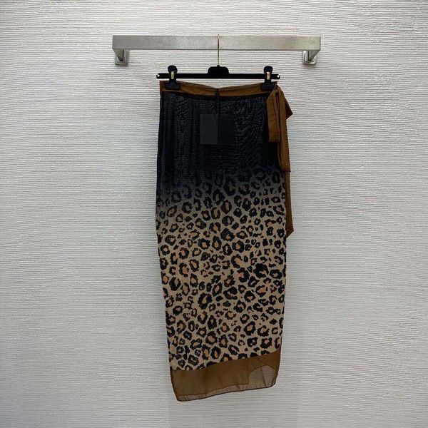 early spring designer short skirt gradient leopard print slim irregular one-piece wrapped strap long half-skirt beach skirts brand logo clot, Black
early spring designer short skirt gradient leopard print slim irregular one-piece wrapped strap long half-skirt beach skirts brand logo clot, Black