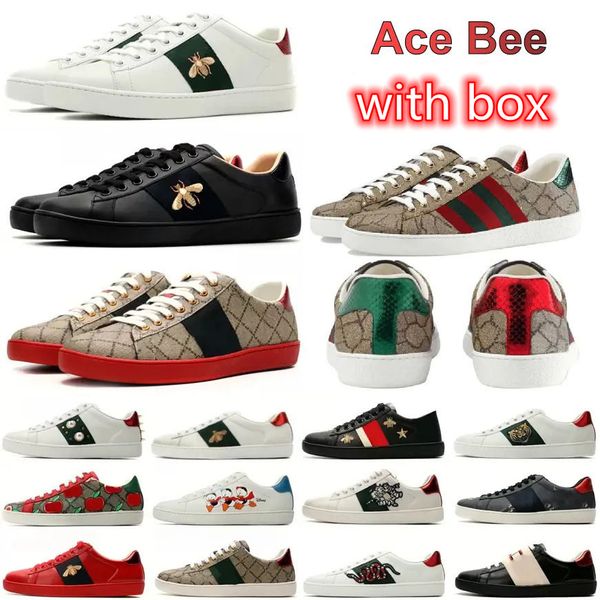 2023 casual shoes designers shoes bee sneakers casual dress tennis men women lace up classic white leather pattern bottom cat tiger print sp, Black
2023 casual shoes designers shoes bee sneakers casual dress tennis men women lace up classic white leather pattern bottom cat tiger print sp, Black
