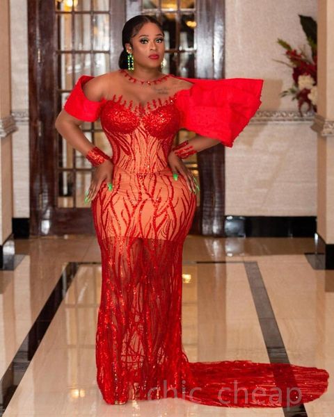 2023 arabic aso ebi red mermaid prom dresses beaded sequined lace evening formal party second reception birthday engagement gowns dress zj34, Black
2023 arabic aso ebi red mermaid prom dresses beaded sequined lace evening formal party second reception birthday engagement gowns dress zj34, Black