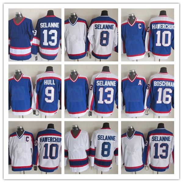 mens vintage ccm 10 dale hawerchuk hockey jersey teemu selanne jerseys 8 selanne 9 bobby hull laurie boschman retro jersey blue white, Black;red
mens vintage ccm 10 dale hawerchuk hockey jersey teemu selanne jerseys 8 selanne 9 bobby hull laurie boschman retro jersey blue white, Black;red