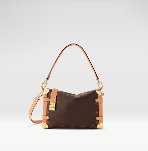 2023 new women's shoulder bag m46358 side trunk handbag