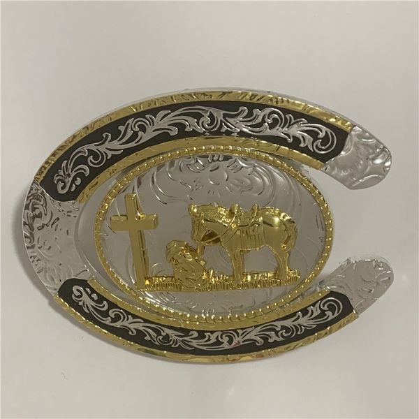 gold cross horse western cowboy belt buckles for fashion men belts accessories, Slivery;black
gold cross horse western cowboy belt buckles for fashion men belts accessories, Slivery;black