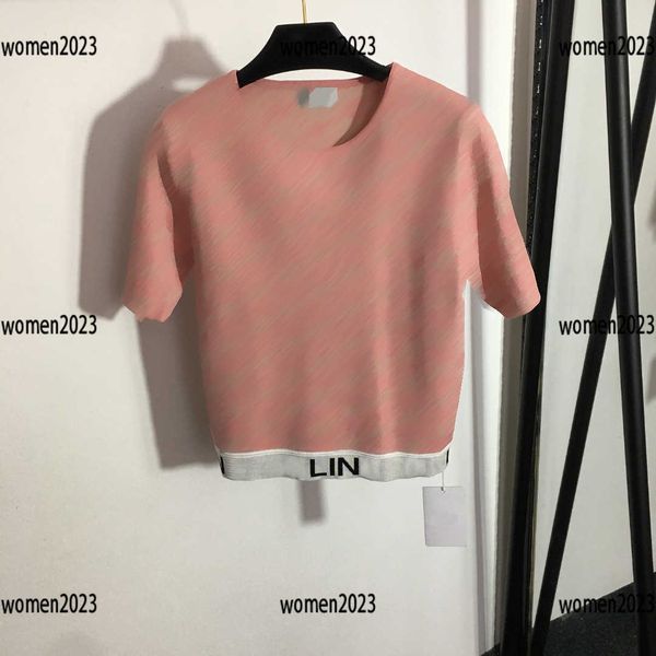 luxury womens clothes designer knit t shirt fashion sweater logo letter t-shirt short sleeve size 36-40 new products, White
luxury womens clothes designer knit t shirt fashion sweater logo letter t-shirt short sleeve size 36-40 new products, White