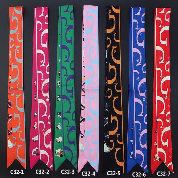 autumn and winter new letter prom print simulation silk scarf tied bag handle ribbon 0523, Blue;gray
autumn and winter new letter prom print simulation silk scarf tied bag handle ribbon 0523, Blue;gray