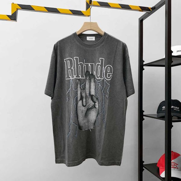 men's t-shirts street tide rh limited rhude leisure high street hip-hop water wash old lightning bergamot rest, White;black
men's t-shirts street tide rh limited rhude leisure high street hip-hop water wash old lightning bergamot rest, White;black