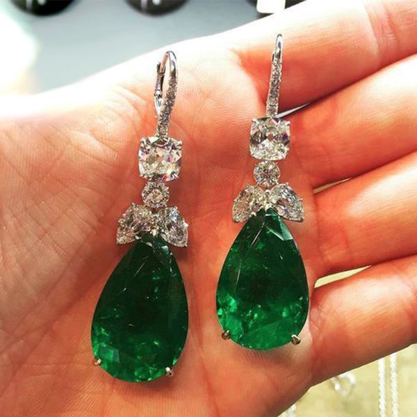 water drop aaaaa zircon dangle earring white gold filled party wedding drop earrings for women bridal engagment promise jewelry, Golden;silver
water drop aaaaa zircon dangle earring white gold filled party wedding drop earrings for women bridal engagment promise jewelry, Golden;silver