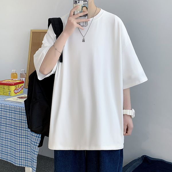 men's t-shirts men's cotton fashion tshirt solid mens summer t-shirts 5xl male oversized tee shirts funny white casual t shirt for, White;black
men's t-shirts men's cotton fashion tshirt solid mens summer t-shirts 5xl male oversized tee shirts funny white casual t shirt for, White;black