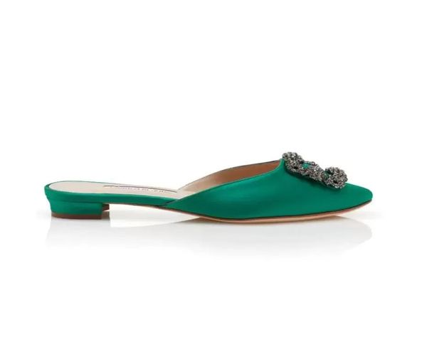 women designers pumps luxury dress shoes sandal hangisimuflat swarovski crystal brooch satin slides lady's jewel buckle wedding party g, Black
women designers pumps luxury dress shoes sandal hangisimuflat swarovski crystal brooch satin slides lady's jewel buckle wedding party g, Black