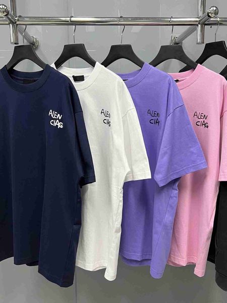 plush t shirt designer luxury coats balciga version paris b ss front back initials printed short sleeve men's and women's loose os, Black
plush t shirt designer luxury coats balciga version paris b ss front back initials printed short sleeve men's and women's loose os, Black