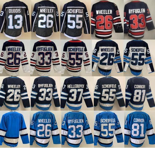 hockey men heritage classic ice hockey 26 blake wheeler jersey blank 55 mark scheifele 37 connor hellebuyck 81 kyle connor 33 dustin byfugli, Black;red
hockey men heritage classic ice hockey 26 blake wheeler jersey blank 55 mark scheifele 37 connor hellebuyck 81 kyle connor 33 dustin byfugli, Black;red