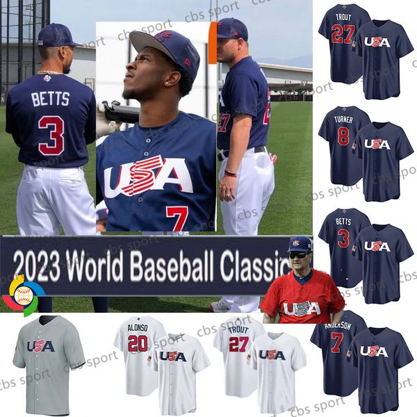 team usa 2023 classic wbc baseball jerseys 27 mike trout wbc nolan arenado pete alonso 12 kyle schwarber tim anderson mookie betts clayton m, Blue;black
team usa 2023 classic wbc baseball jerseys 27 mike trout wbc nolan arenado pete alonso 12 kyle schwarber tim anderson mookie betts clayton m, Blue;black