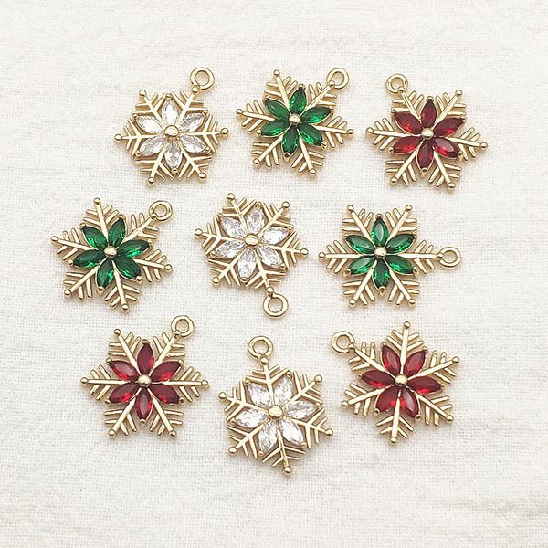 charms arrival 21x16mm 50pcs cubic zirconia pendants snowflake charm for hand made earrings diy parts autumn jewelry accessories 230320, Bronze;silver
charms arrival 21x16mm 50pcs cubic zirconia pendants snowflake charm for hand made earrings diy parts autumn jewelry accessories 230320, Bronze;silver