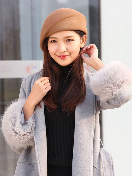 berets pure wool felt fascinator wedding hat pillbox for women cocktail party vintage lady winter solid beret hostesses cap 230321, Blue;gray
berets pure wool felt fascinator wedding hat pillbox for women cocktail party vintage lady winter solid beret hostesses cap 230321, Blue;gray