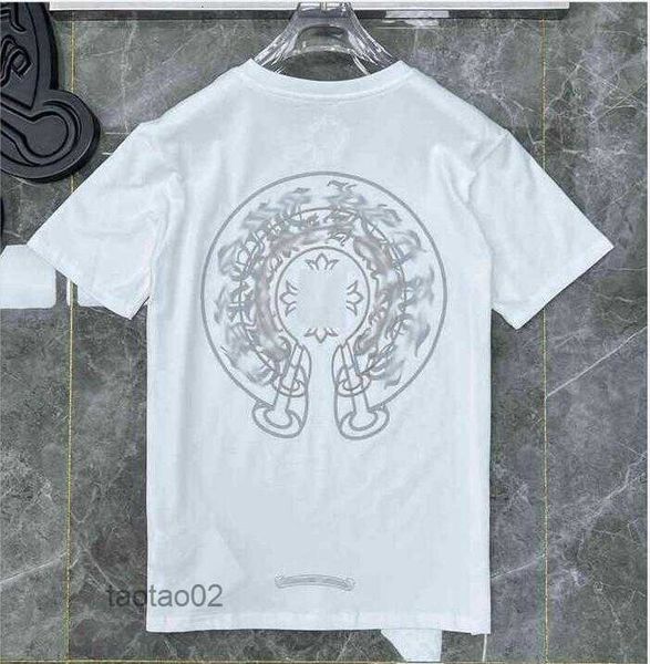 men's classic luxury t shirt ch brand tees men women sanskrit letter short sleeve horseshoe couple t-shirts designer polos tshirtsl4f4, White;black
men's classic luxury t shirt ch brand tees men women sanskrit letter short sleeve horseshoe couple t-shirts designer polos tshirtsl4f4, White;black