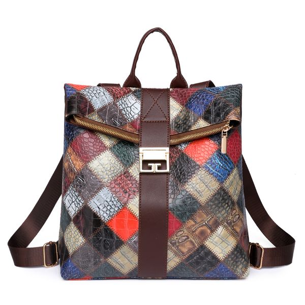 school bags fashion national style splicing backpack for women luxury brand handbag retro shoulder bag designer tote female 230320
school bags fashion national style splicing backpack for women luxury brand handbag retro shoulder bag designer tote female 230320