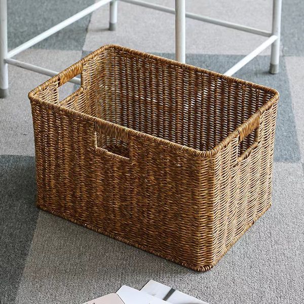 Boxes Bins Rattan Like Kitchen Cabinet Household Wardrobe Finishing Box Toy Plastic Bathroom Storage Basket 230321, Sky blue
Boxes Bins Rattan Like Kitchen Cabinet Household Wardrobe Finishing Box Toy Plastic Bathroom Storage Basket 230321, Sky blue