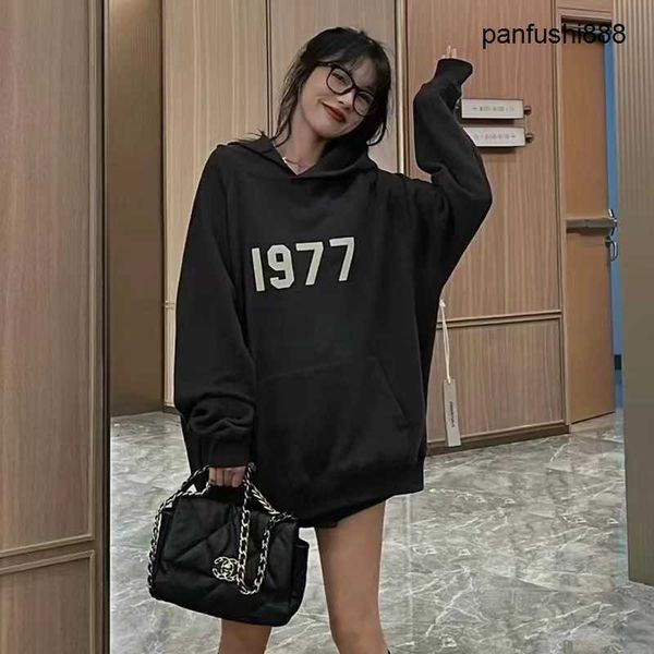 casual sweater fogg fear god double thread 1977 hooded sweater esse simple versatile korean version flesh covering unisex, Black
casual sweater fogg fear god double thread 1977 hooded sweater esse simple versatile korean version flesh covering unisex, Black