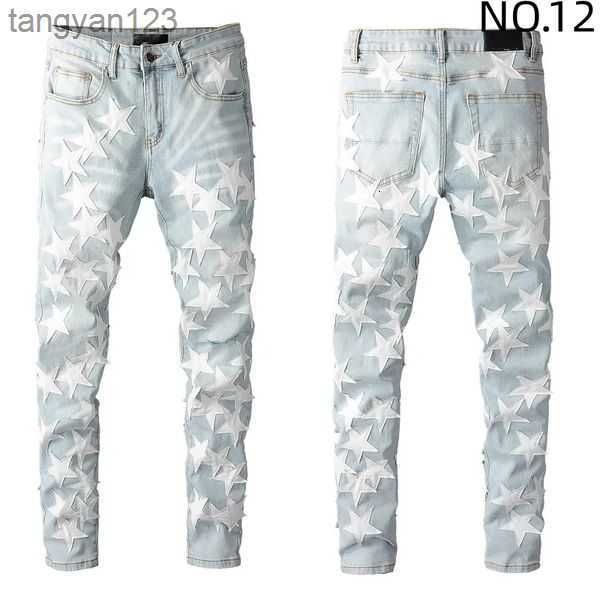 black ripped jeans miri designer motorcycle trendy ripped patchwork hole size 30-40 streetwear all year round slim legged 9uju, Blue
black ripped jeans miri designer motorcycle trendy ripped patchwork hole size 30-40 streetwear all year round slim legged 9uju, Blue